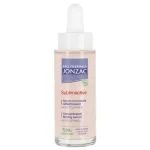 Flacon de verre rose à compte-gouttes Jonzac Sublimactive sérum concentré raffermissant