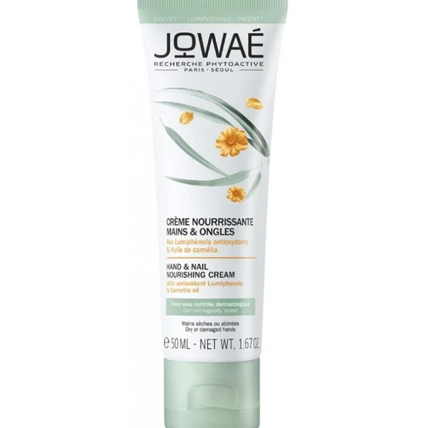 Tube Jowaé crème nourrissante mains et ongles 50 ml à l'huile de camélia