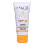 Tube blanc et orange Kaline K-Sun Couvrant crème solaire SPF50+