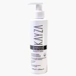Flacon pompe blanc Kayza gel nettoyant éclaircissant visage et corps 200 ml