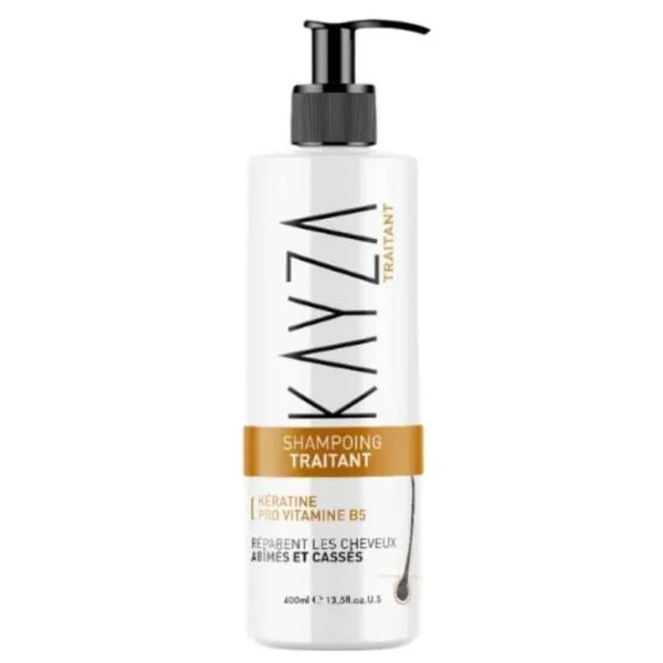 Kayza Shampoing Traitant Réparateur Kératine Pro Vitamine B5 400ml