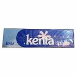 Étui bleu Kenta Bébé crème de soin, vue de face allongée