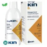 Flacon et étui du bain de bouche GingiKIN B5 gencives, 500 ml
