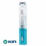 Brosse à dents KIN post-chirurgicale sous blister turquoise et transparent