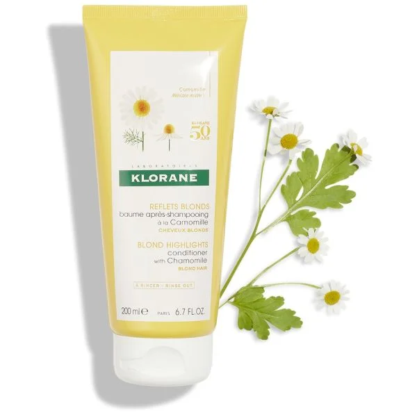 Klorane Camomille Baume Après-Shampoing Reflets Blonds 200ml – photo 2