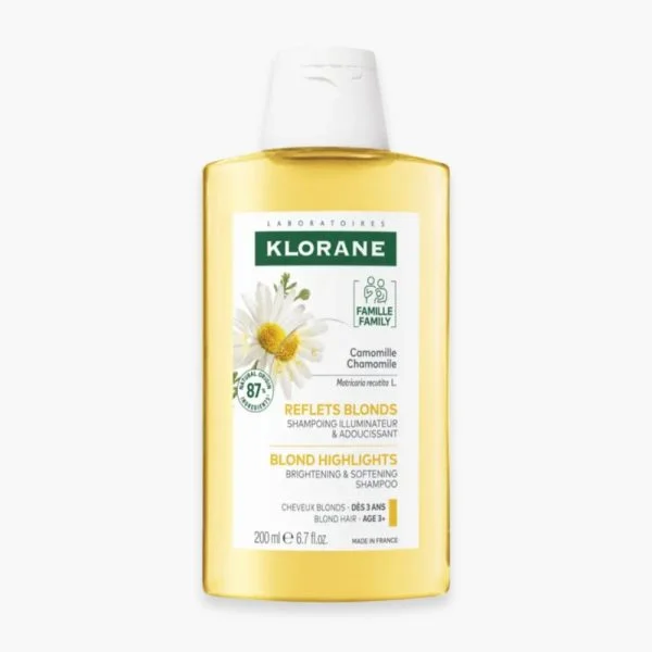 Klorane Camomille Shampoing Reflets Blonds Illuminateur 200ml