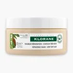 Pot beige Klorane masque réparation Cupuaçu BIO 3 en 1 150 ml