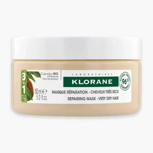 Klorane Cupuaçu Bio Masque Réparation 3en1 150ml