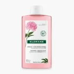 Grand flacon rose Klorane shampoing apaisant Pivoine BIO 400 ml