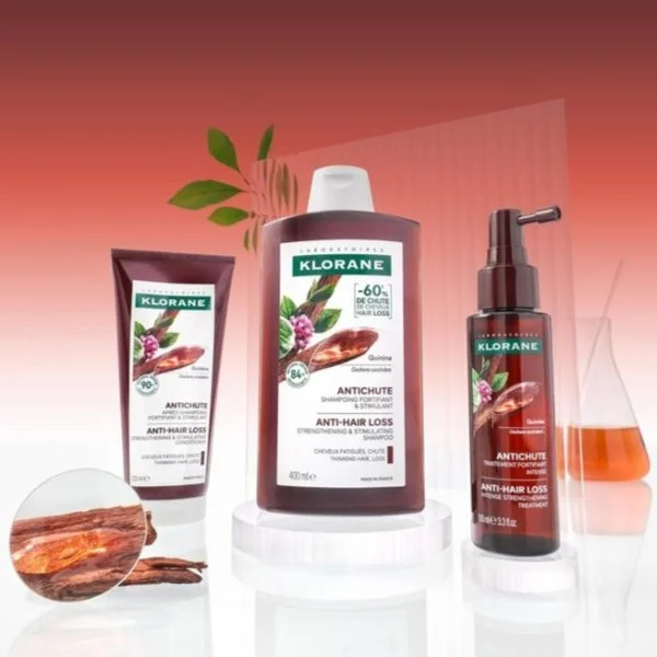 Klorane Quinine & Edelweiss Bio Après-Shampoing Force 200ml – photo 2