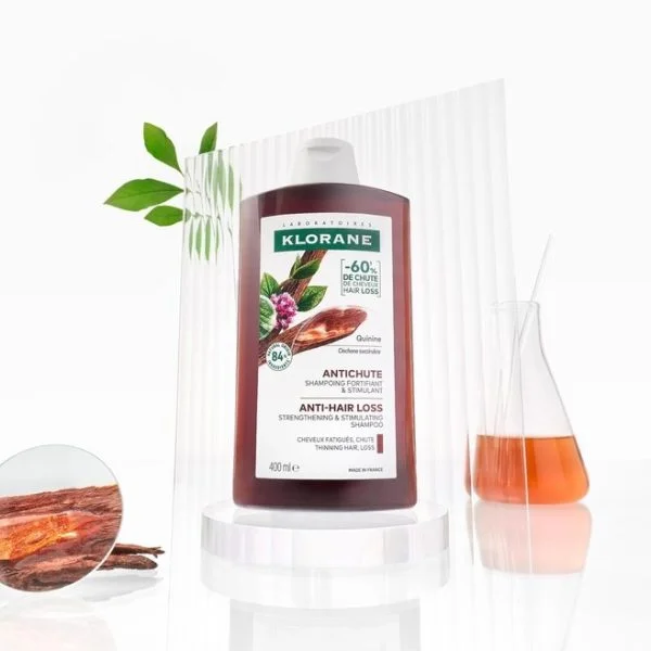Klorane Quinine & Edelweiss Bio Shampoing Force 400ml – photo 2