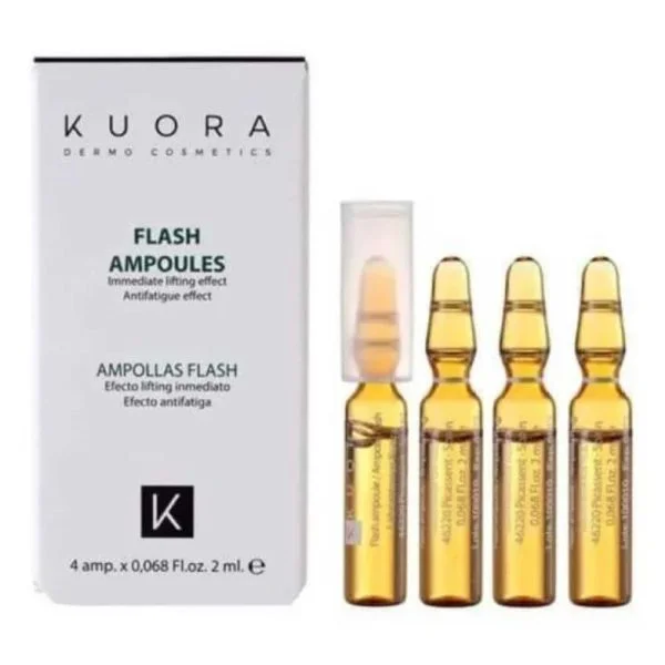 Kuora (facial Line) Ampoules Flash Effet Lifting Immédiat 4x 2ml