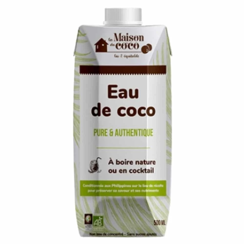 la-maison-du-coco-eau-de-coco-pure-et-authentique-bio-500ml.jpg Brique blanche La Maison du Coco Eau de Coco pure et authentique 500ml