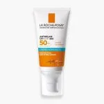 Tube blanc et orange Anthelios UVMUNE 400 SPF50+ avec capuchon transparent