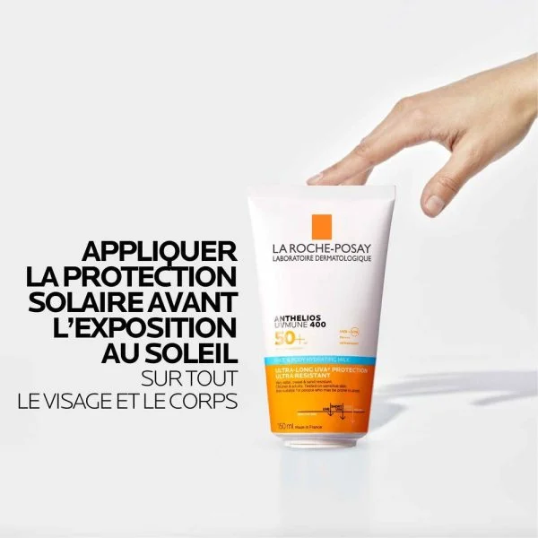 La Roche-Posay Anthelios UVMUNE 400 Lait Solaire Hydratant Visage & Corps SPF50+ 150ml – photo 2