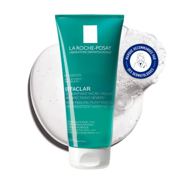 La Roche-Posay Effaclar Gel Purifiant Micro-Peeling Imperfections Sévères 200ml – photo 2