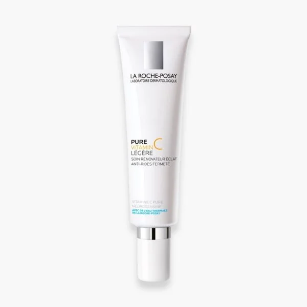 Tube blanc à pompe La Roche-Posay Pure Vitamin C Légère 40 ml