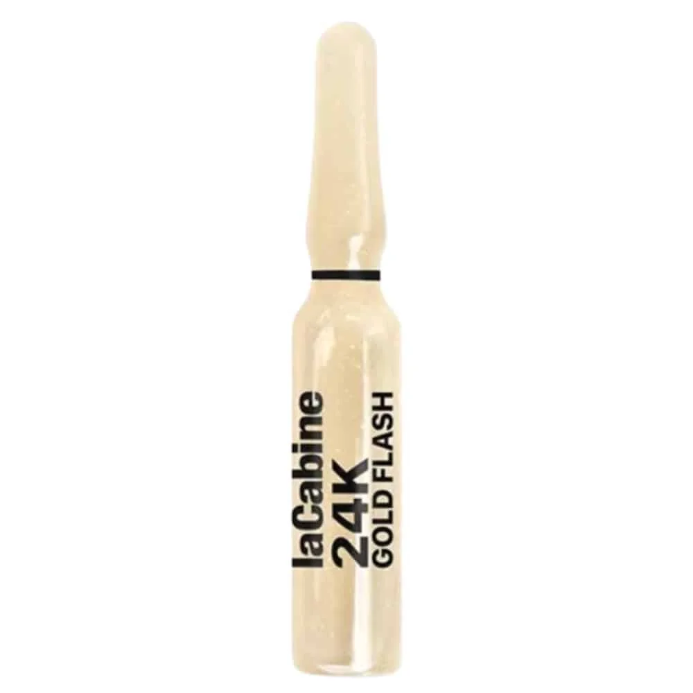 lacabine-24k-gold-flash-ampoule-10x2ml.jpg Ampoule dorée laCabine 24K Gold Flash au contenu perlé de paillettes