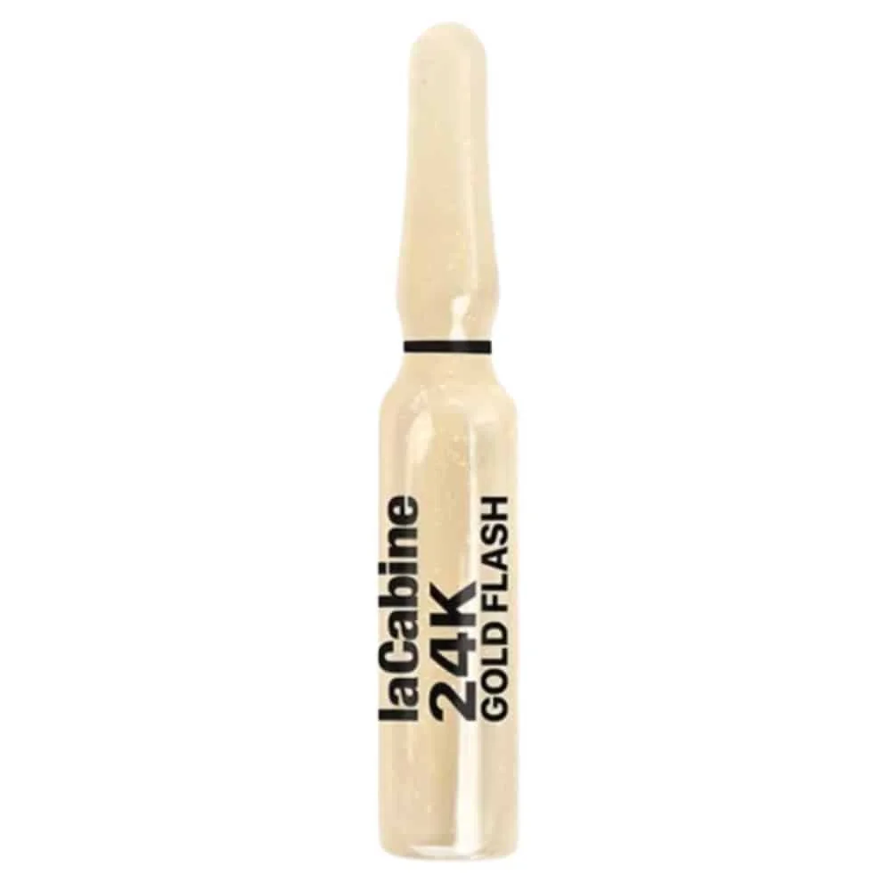 lacabine-24k-gold-flash-ampoule-2ml.jpg Ampoule unique laCabine 24K Gold Flash au contenu doré scintillant
