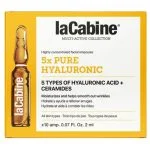 Étui jaune laCabine 5x Pure Hyaluronic, dix ampoules de 2 ml
