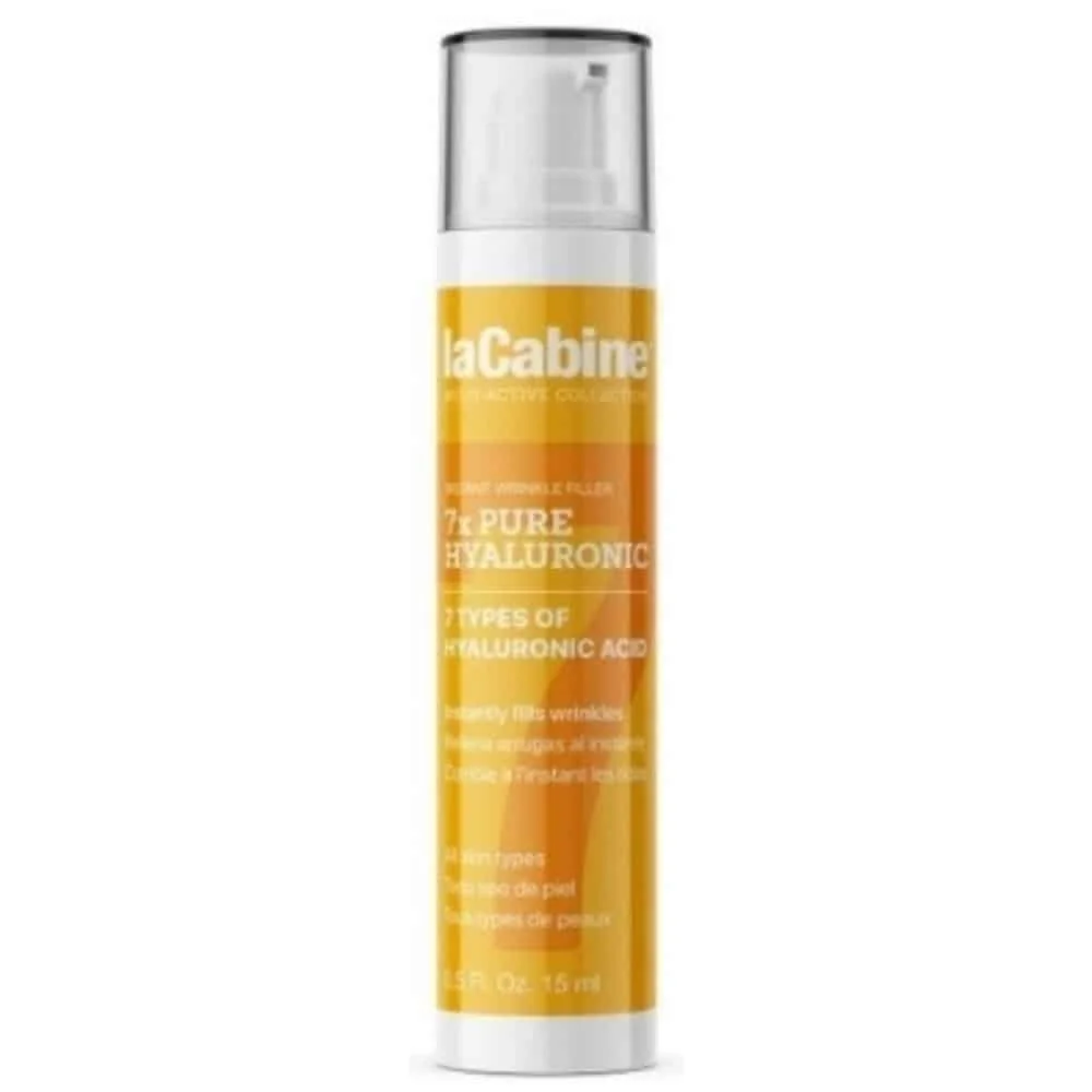 lacabine-acide-hyaluronique-pur-7x-15-ml-comblement-instantane-des-rides.jpg Flacon pompe airless orange laCabine 7x Pure Hyaluronic de 15 ml