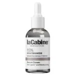 Flacon compte-gouttes gris laCabine Monoactives 15% Niacinamide sérum-crème 30 ml