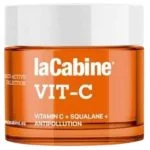 Pot orange laCabine Vit-C crème visage squalane et complexe antipollution 50 ml