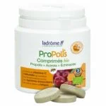Pot blanc Ladrôme ProPolis Comprimés Bio avec comprimés ovales devant