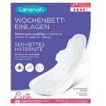 Boîte violette Lansinoh de serviettes de maternité pour 2 semaines et plus