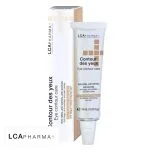 Tube et boîte LCA Pharma+ contour des yeux, soin anti-rides et anti-cernes