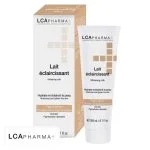 Tube et boîte LCA Pharma+ lait éclaircissant hydratant pour peau terne