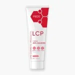 Tube blanc et rouge LCP crème anti-callosités pieds secs 75 ml