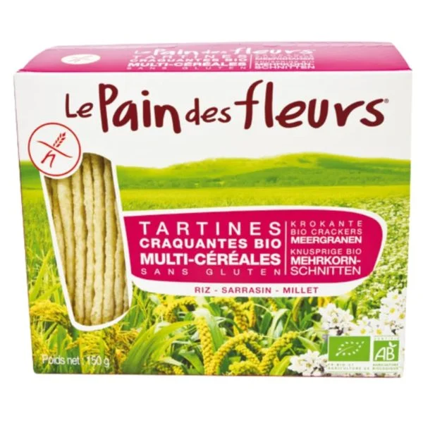 Le Pain Des Fleurs Multi-cereales 150g