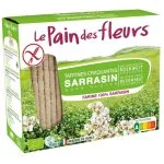 Boîte verte Le Pain des Fleurs tartines craquantes bio au sarrasin 150 g