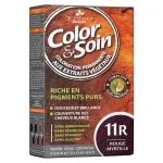 Boîte de coloration permanente Color & Soin 11R Rouge Myrtille, extraits végétaux