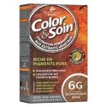 Boîte de coloration permanente Color & Soin 6G Blond Foncé Doré, extraits végétaux