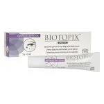 Tube et étui blancs Biotopix Eye Bags & Dark Circles, crème contour des yeux 15g.