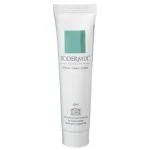 Tube blanc Sodermix, crème réparatrice, carré turquoise, contenance de 30 ml.