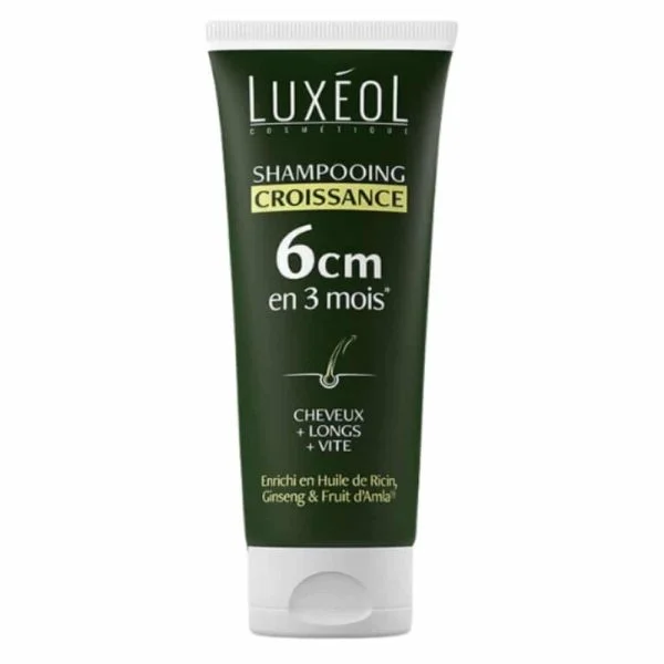 Luxéol Shampooing Croissance 6 cm en 3 mois 200ml