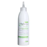 Flacon blanc Psorilys Lysaskin lotion émolliente cuir chevelu peaux squameuses