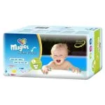Boîte Magics culottes de bain taille L, bébé souriant en piscine