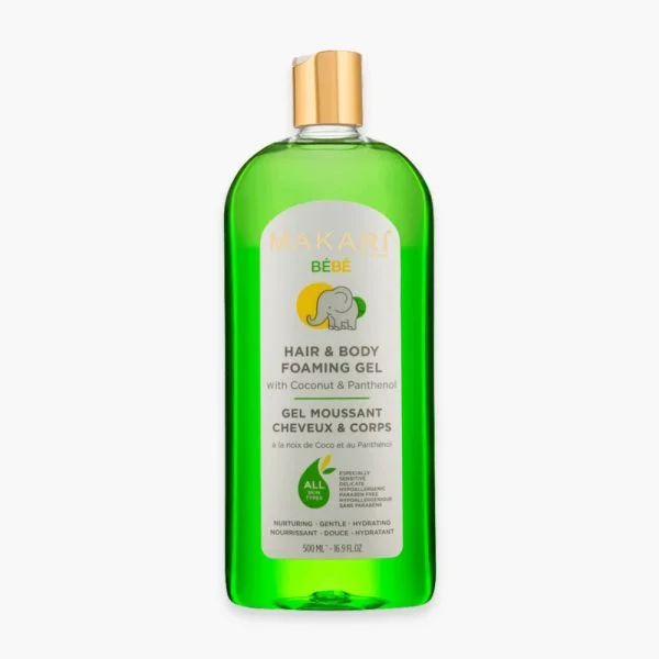 Makari Bébé Gel Moussant Cheveux & Corps 500ml