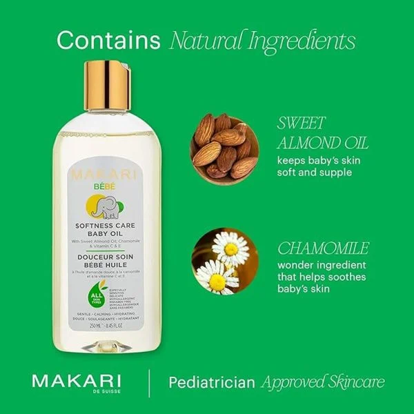 Makari Bébé Huile Douceur Soin 250ml – photo 2