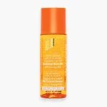 Flacon orange translucide Makari Extrême Argan et Carrot Oil, huile botanique corps