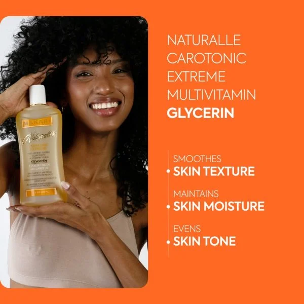 Makari Naturalle Carotonic Extrême Glycérine Éclaircissante Multi Vitaminée 500ml – photo 2