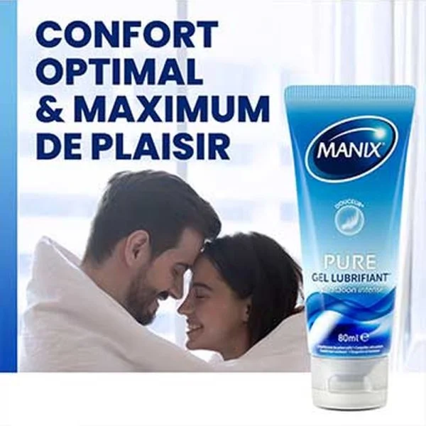 Manix Gel Lubrifiant Pure (Hydratation Intense) 80ml – photo 2