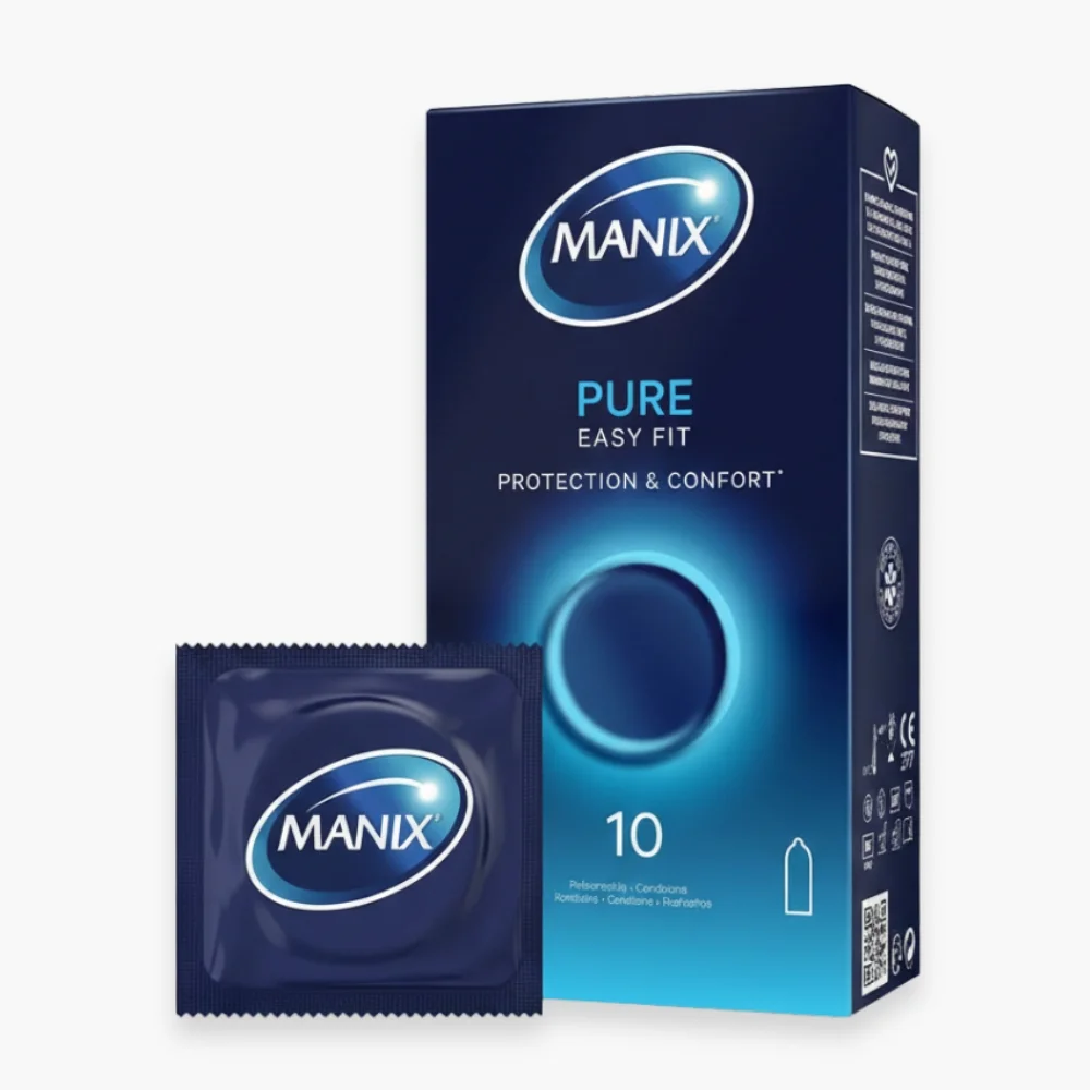 manix-preservatif-pure-protection-confort-10u.jpg Manix Préservatif Pure (Protection & Confort) 10u
