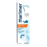 Boîte blanche et bleue Marimer Baby spray hypertonique, nez bouché, 100ml