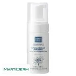 Flacon-pompe blanc MartiDerm Essentials mousse micellaire nettoyante 100 ml