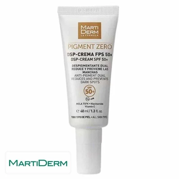 Marti Derm Pigment Zero Dsp-crème SPF50+ Dépigmentant Et Prévient Les Taches 40ml